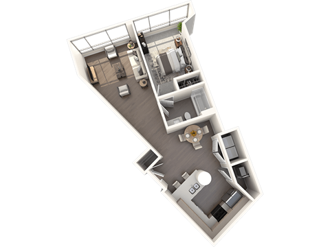 NoBe Market Loft L5 Floor Plan